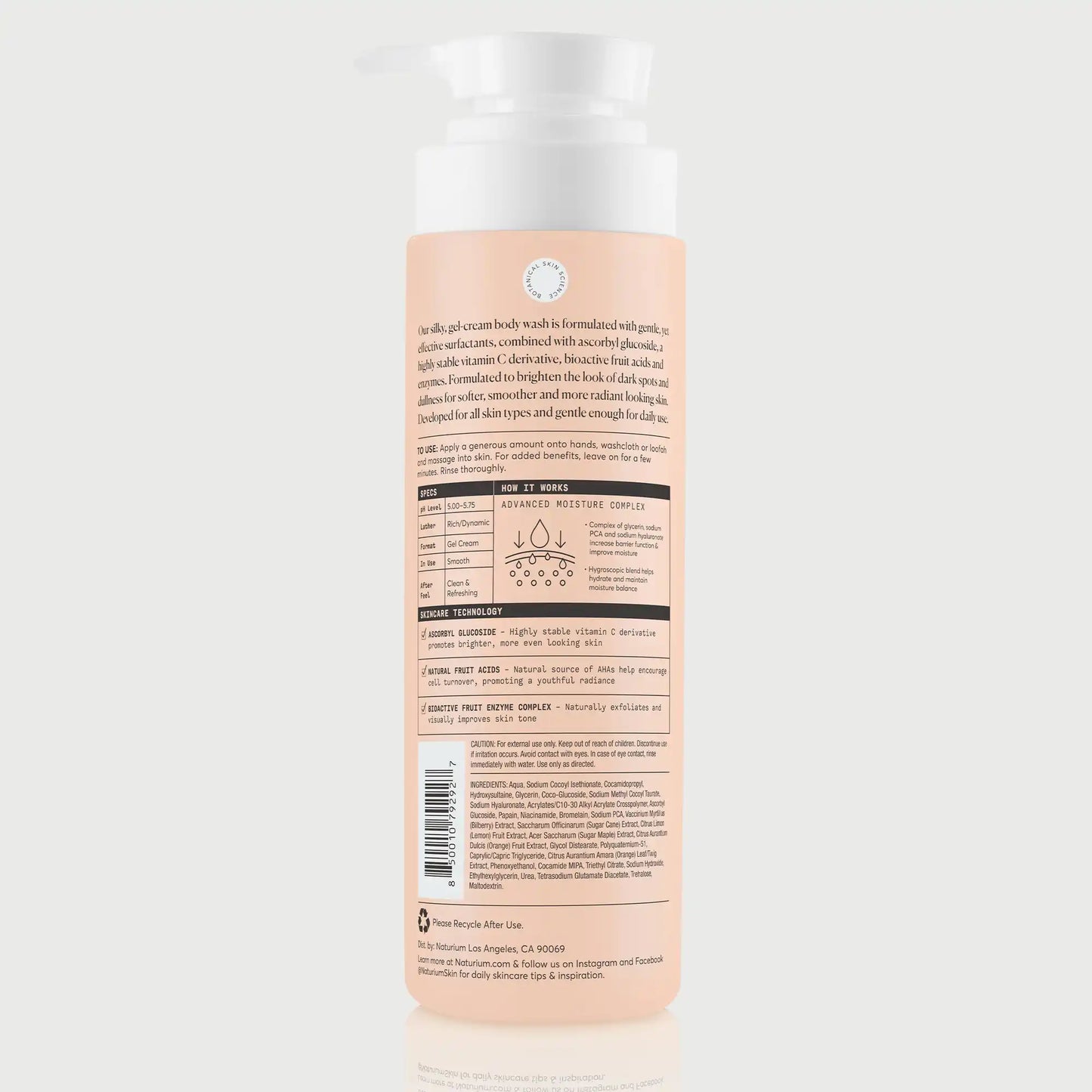 the-brightener-vitamin-c-brightening-body-wash-m1 NATR-The-Brightener-Body-Wash_back.webp